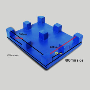 9 Leg (Top & Bottom View)